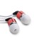 Max Metalik Earbuds Mikrofonlu Kırmızı 1
