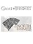 Game Of Thrones: The North Remembers Glass Poster 1