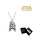 R2-D2 Silver Plated Necklace Kolye 1