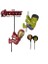 Scalers Iron Man Hulk 2 Pack Earbuds Kulaklık Seti 1