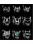 Cam Pleksi Şeytan Devil Otomobil Logo 3 Boyutlu 3