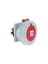 Priz Cee 32A Ip67 Makine Düz 3P+N+E 1