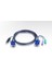 Usb Kvm Kablosu, 6 Metre, 15 Pin Hdb Erkek, Usb A Erkek <-> 15 Pin Hdb Dişi 6 Pin Mini-Dın Erkek, 6 Pin Mini-Dın Erkek 1