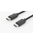 Usb Tip C Bağlantı Kablosu, Usb Tip C Erkek (Usb 2.0) - Usb Tip C Erkek (Usb 2.0), 1.8 Metre, Awg 24/28, 2X Zırhlı, Ul, Nikel Kaplama, Siyah Renk 1