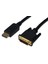 Displayport <-> Dvı Kablosu, Dp Erkek - Dvı (24+1) Erkek, 2 Metre, Dp 1.1 Uyumlu Ul, Siyah Renk 1