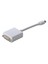 Displayport (Dp) Adaptörü, Kablolu, Mini Dp Erkek <->- Dvı-I (24+5) Dişi, 0.15 Metre, Dp 1.1A Uyumlu, Dp 1.2 Uyumlu, 2X Zırhlı, Ul, Ce, Nikel Kaplama, Beyaz Renk 1