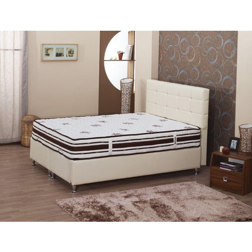 Kilim Mobilya 160x200 Nova Deri Baza (Ç.P) Krem Fiyatı