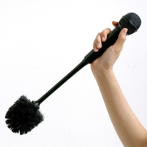 BuldumBuldum Microphone Plastic Toilet Brush Mikrofon Fiyatı