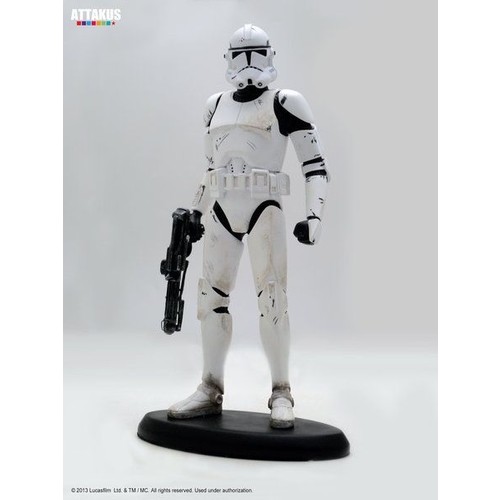 SK050 Attakus Figura de colección Star Wars Luke Skywalker Snowspeeder Attakus 1/10 