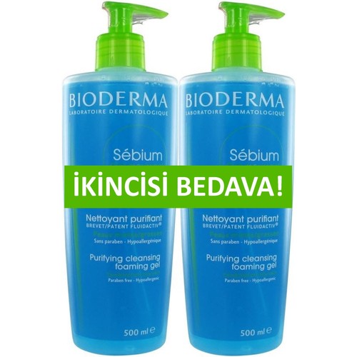 BIODERMA Sebium Foaming Gel 500 ml ALANA 2. ÜRÜN HEDİYE 59,00 TL