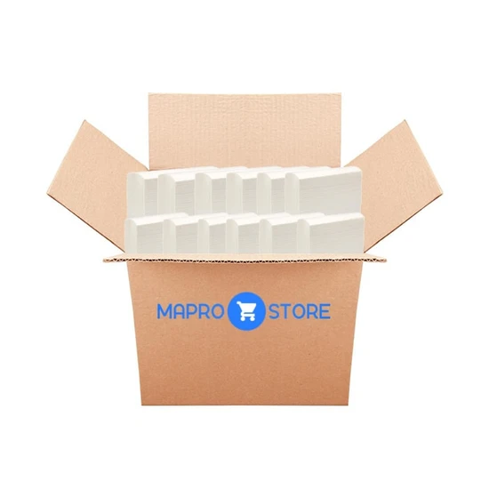 Mapro World Z Katlamalı Kağıt Havlu 12 Paket x 200 Yaprak (4.3Kg)