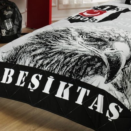 Taç Lisanslı Beşiktaş Şanlı Kartal Yatak Örtüsü Fiyatı
