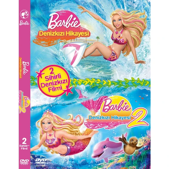 Barbie İn A Mermaid Tale 1-2 (Barbie Deniz Kızı Hikayesi 1-2 Set) (Dvd)