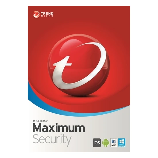 Trend Micro Maximum Security  - 5 Bilgisayar / 1 Yıl