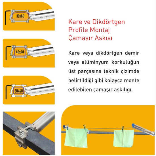 Pakas Balkon Çamaşır Kurutma Askılığı Kare PKS02 Fiyatı Pakas Balkon Çamaşır Kurutma Askılığı Kare PKS02 Fiyatı