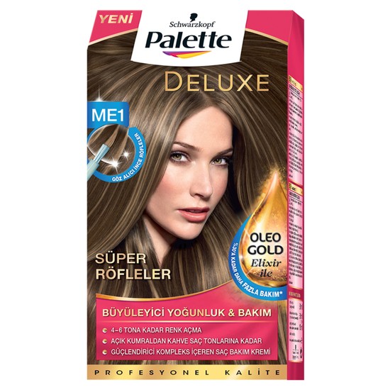 Palette Deluxe Me1 Süper Sarı Röfleler Saç Boyası