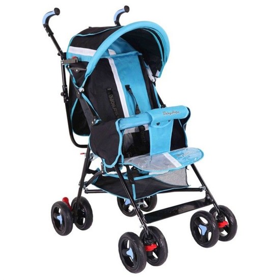 Babyhope Sa7 Baston Bebek Arabası Mavi