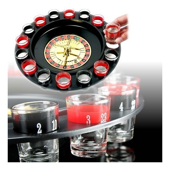 BuldumBuldum Drinking Roulette - Rulet Shot Oyunu - 16 Bardaklı