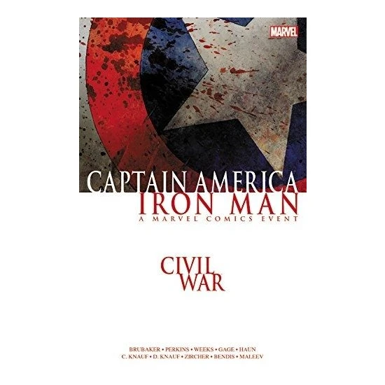 Marvel Comics Civil War: Captain America/Iron Man İngilizce Çizgi Roman