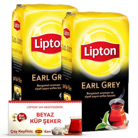Lipton Earl Grey 1000 gr x 2 Adet (Şeker Hediye)