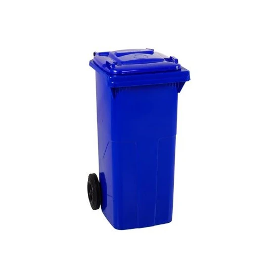 Bahat Plastik Çöp Konteyneri 120 Lt Mavi