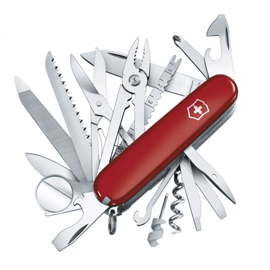 Victorinox 1.6795.LB1 SwissChamp (33) Deri Kılıflı Çakı (Blisterli)