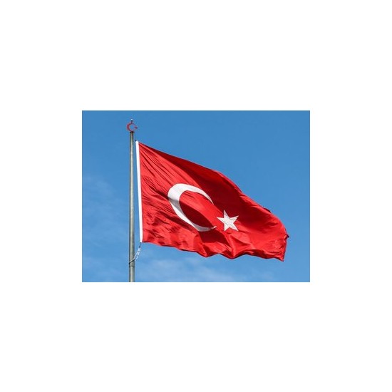 Türk Bayrağı 150x225 cm Raşel Kumaş