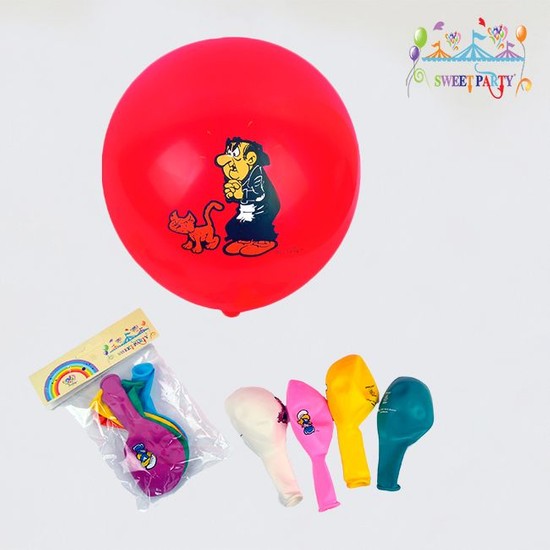 Lisanslı Balon 5'Li Paket Şirinler