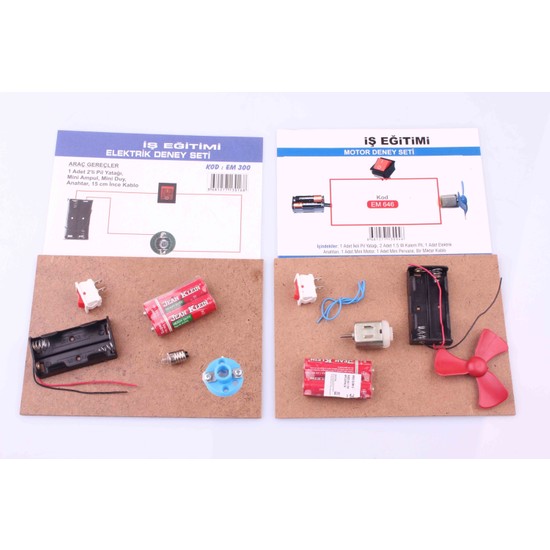 Nani Toys Eğitici Elektrik ve Motor Deney Paketi