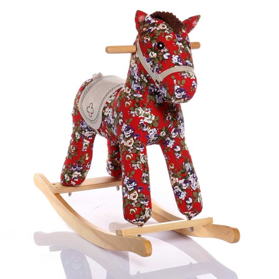 Baby Toys Çiçek Desenli Sallanan At Fiyatı Taksit