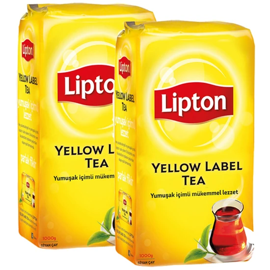Lipton Yellow Label Dökme Çay 1000 Gr x 2 Adet