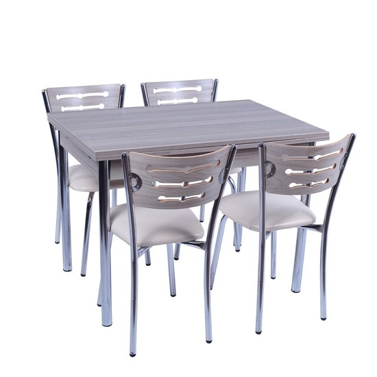 Mutfak Masa Sandalye Takımı "Açılır" +4 Sandalyeli Kordoba Fiyatı