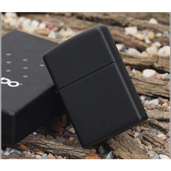 Zippo Çakmak Black Matte Mat Siyah 218-003764