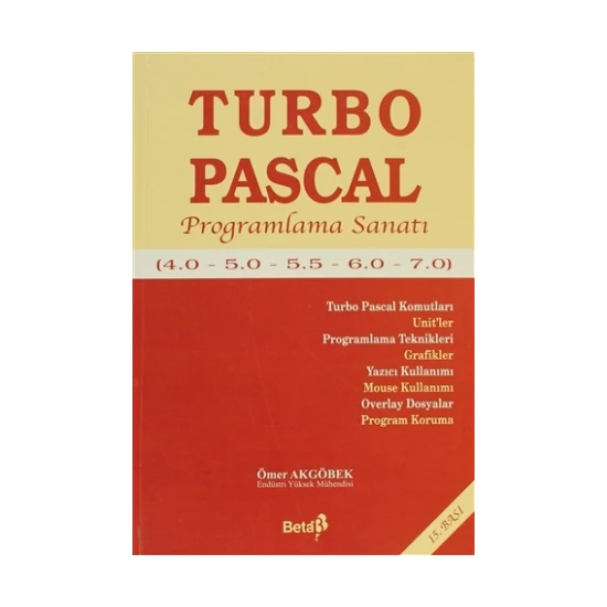 Turbo Pascal Programlama Sanatı - Ömer Akgöbek
