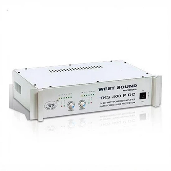 West Sound Tks 600P 12 Volt Stereo Güç Amplifikatörü