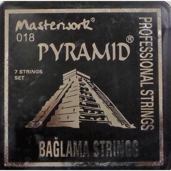 Pyramid Saz Teli 0.18 Kısa Sap Bağlama