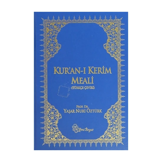 Kur'an-ı Kerim Meali (Rahle Boy) - Yaşar Nuri Öztürk