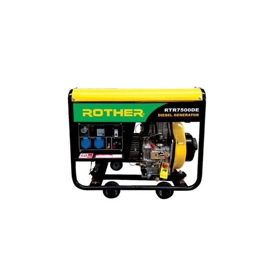 Rother Rtr7500De Dizel Jeneratör 6/6,5 Kva, Marşlı