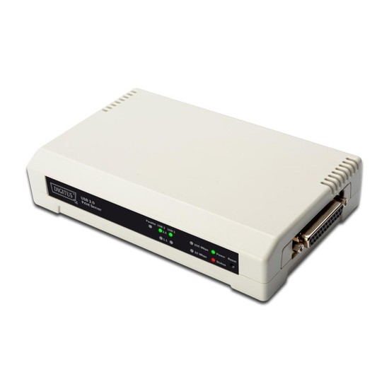 Digitus 3 Port Fast Print Server, 2 X Usb 2.0 Port, Fiyatı