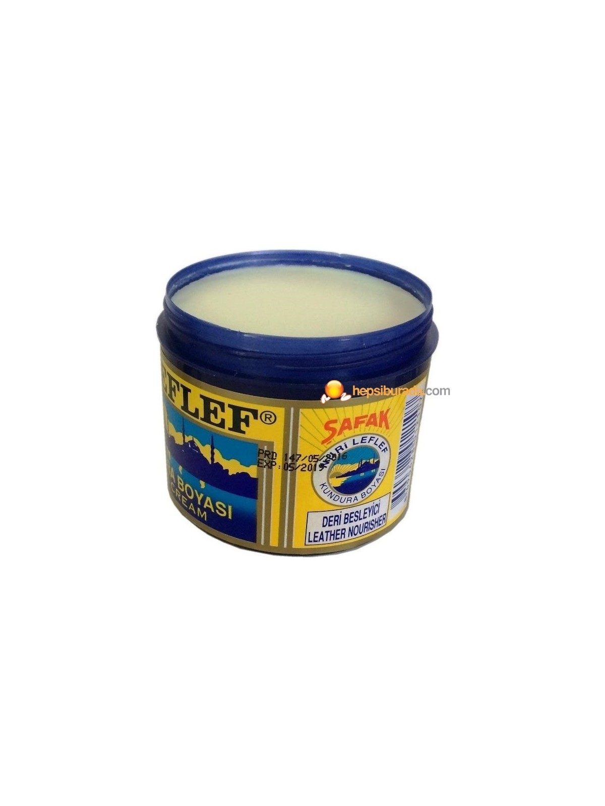 LefLef Nuri Leflef Klasik Ayakkabı Boyası Cilasız 200 ml Renksiz