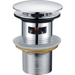 Creavit Lavabo Sifon Başlığı Taşmalı Krom