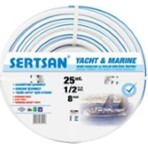Sertsan Yat Marine Hortum 1/2 20 mt Sağlam ve Dayanıklı Su Taşıma Fonksiyonu ile Kullanıma Uygun