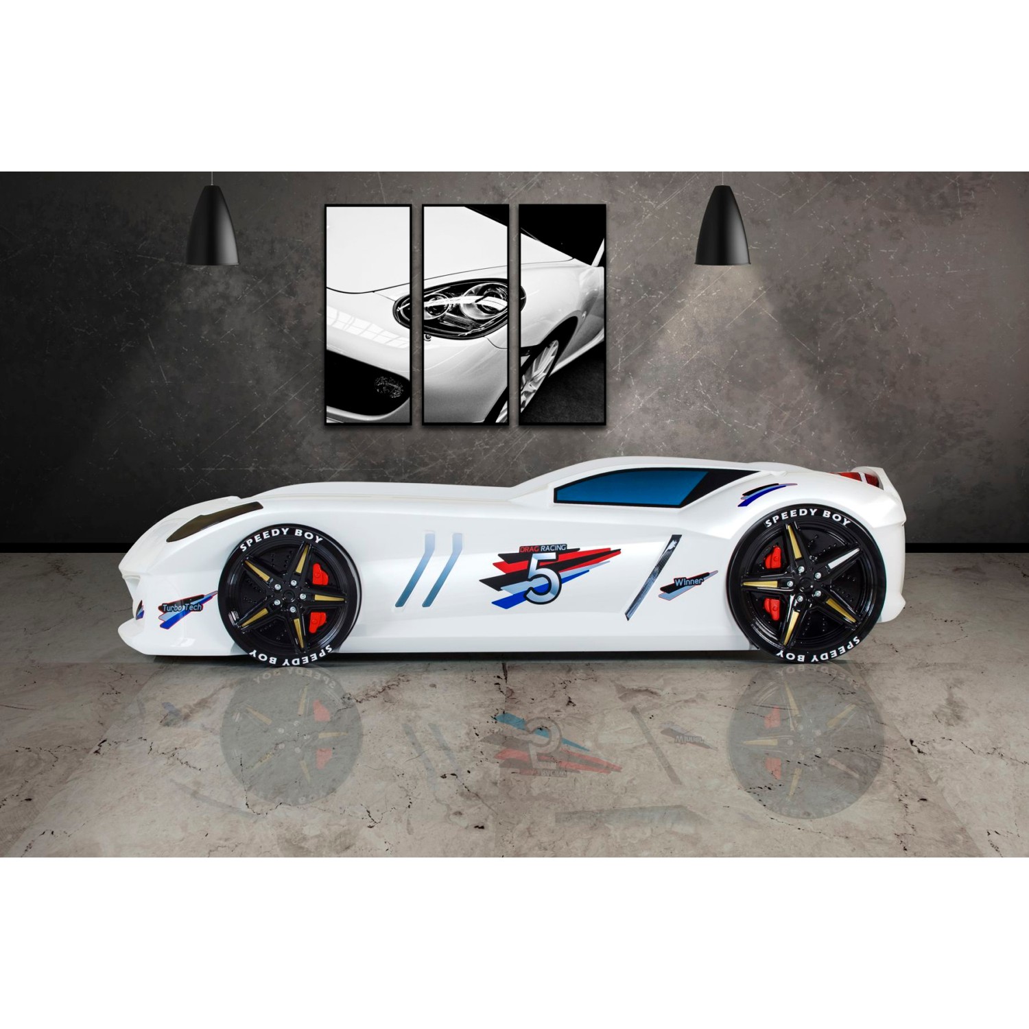 Setay Jaguar Arabalı Yatak Beyaz Fiyatı Taksit Seçenekleri