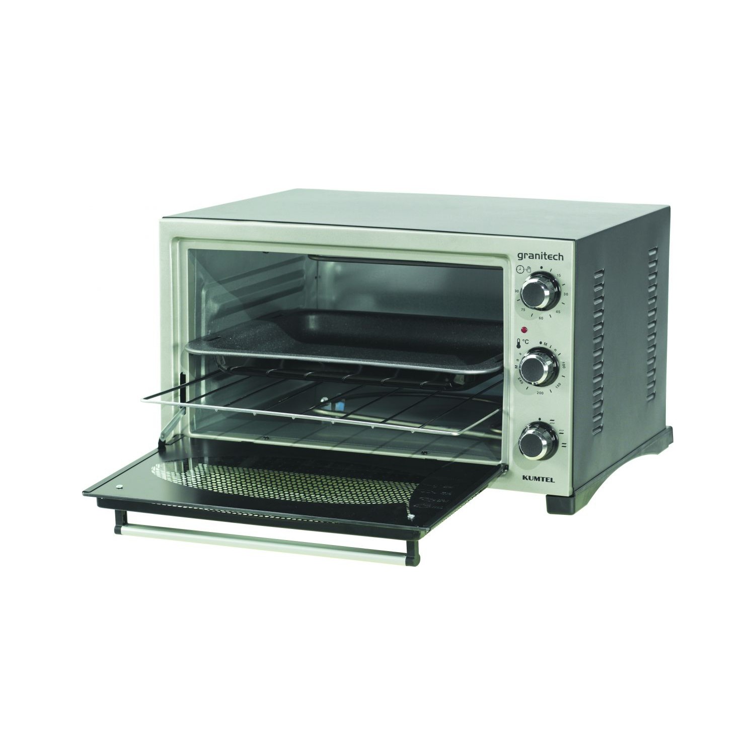 Kumtel Granitech Mini Fırın Kf5520 Gri Fiyatı Taksit Seçenekleri