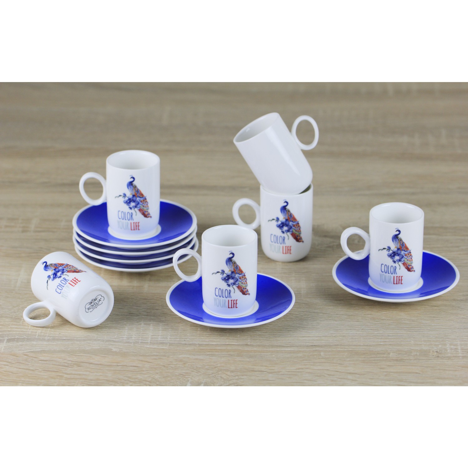 Royelia Color 6Lı Kahve Fincanı Seti 80Ml Fiyatı