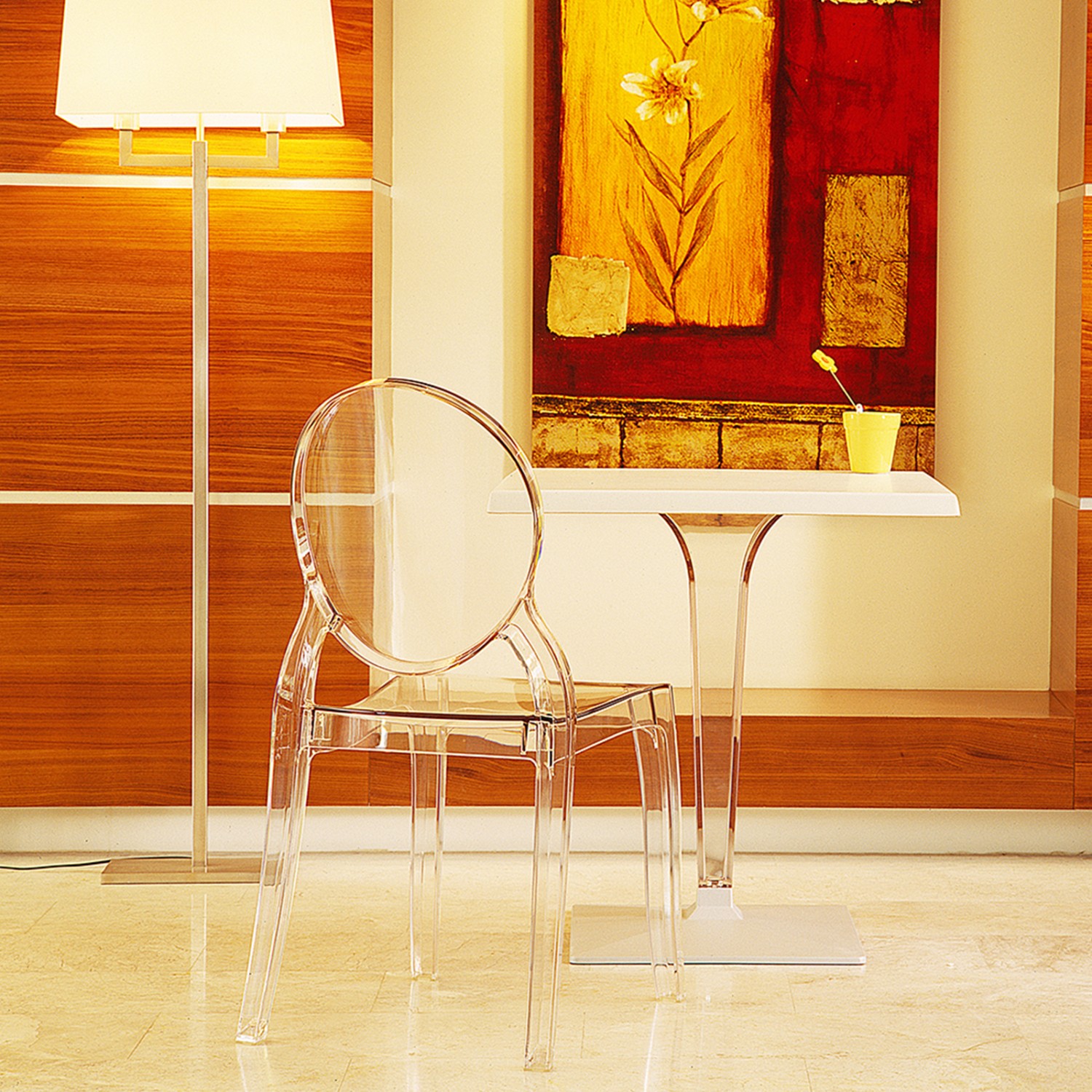 Siesta Contract Elizabeth Sandalye Şeffaf Transparan Fiyatı