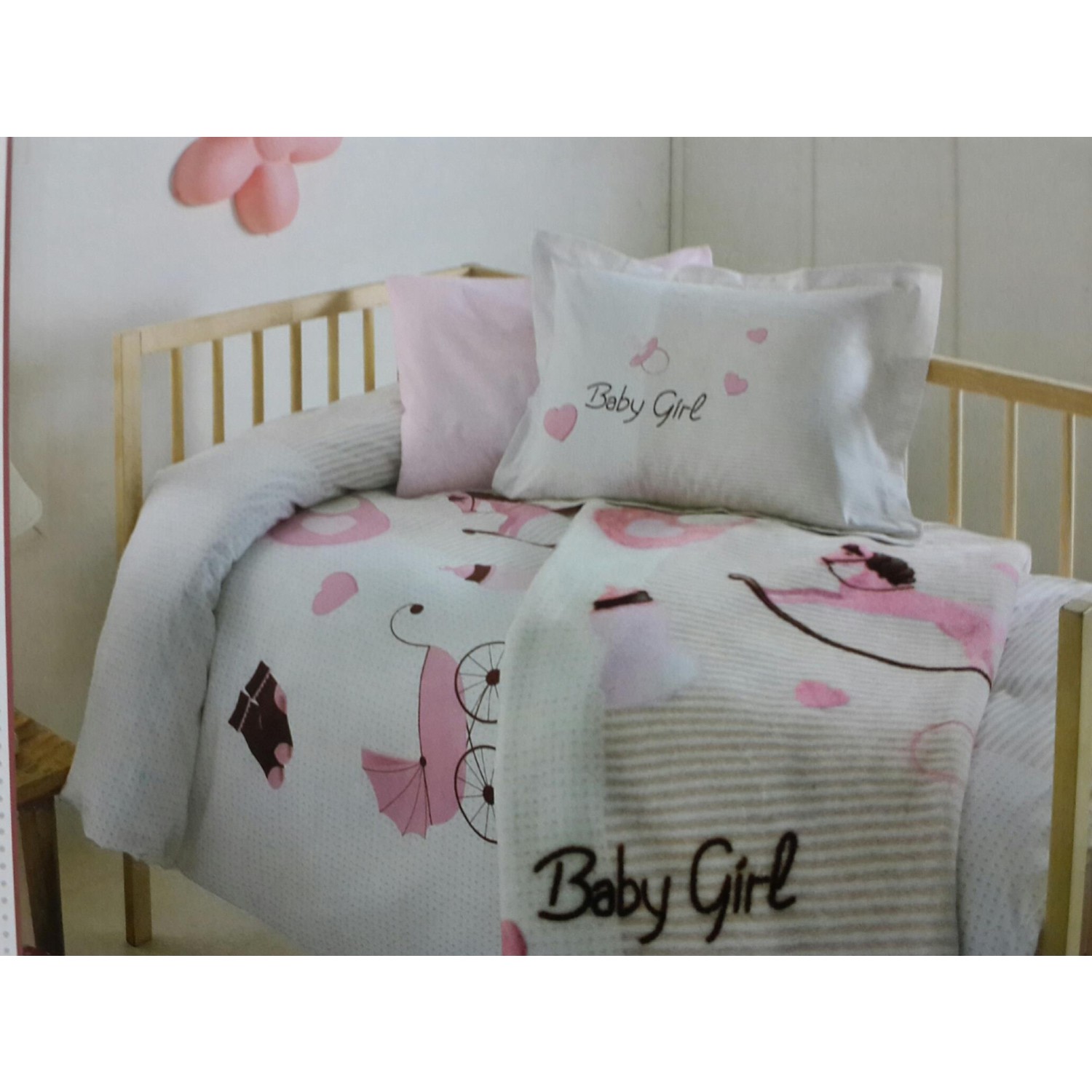 Özdilek Baby Girl Vizon Bebek Battaniyesi Kız Bebek Fiyatı