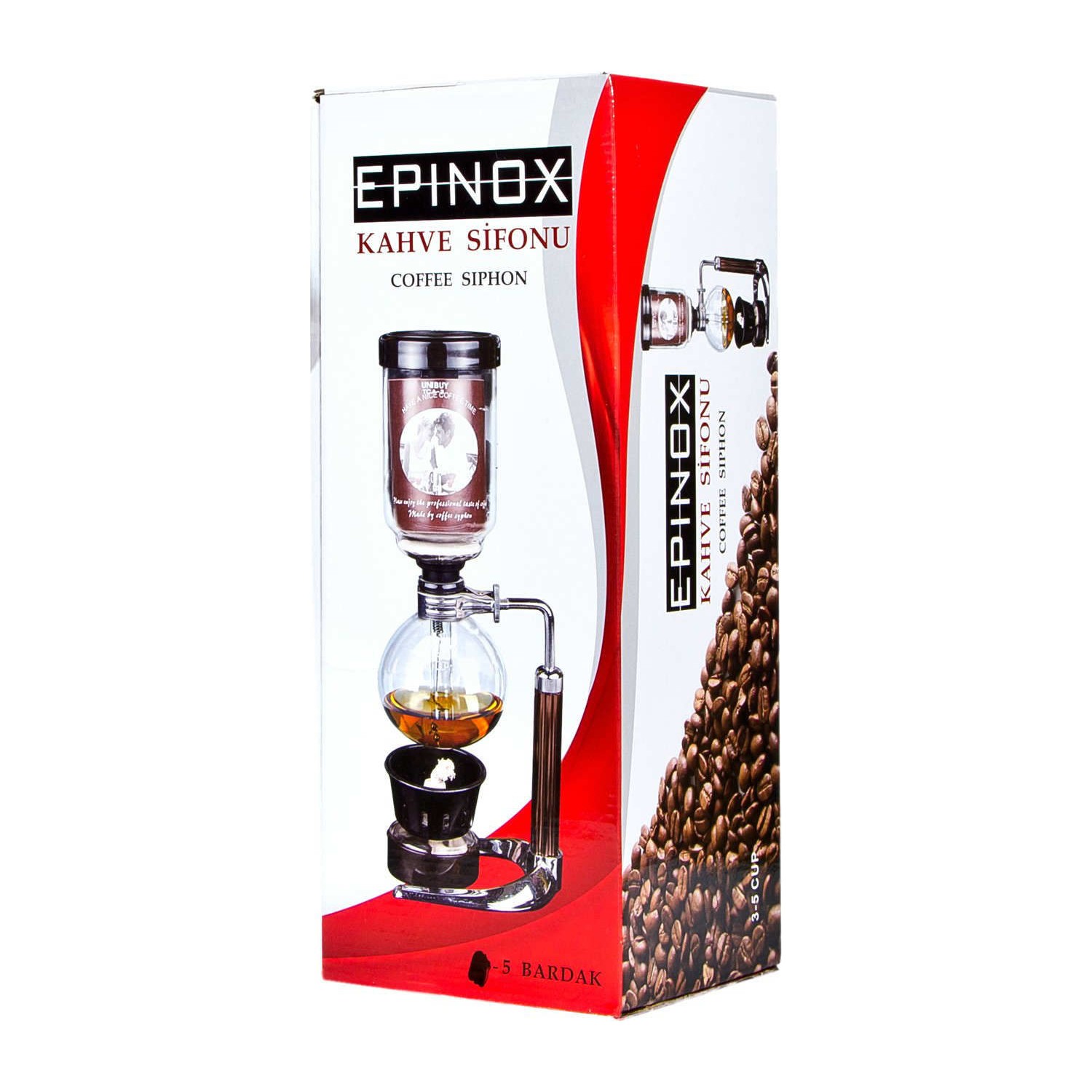 Epinox Coffee Sifon Kahve Makinesi 3 Bardak Fiyatı