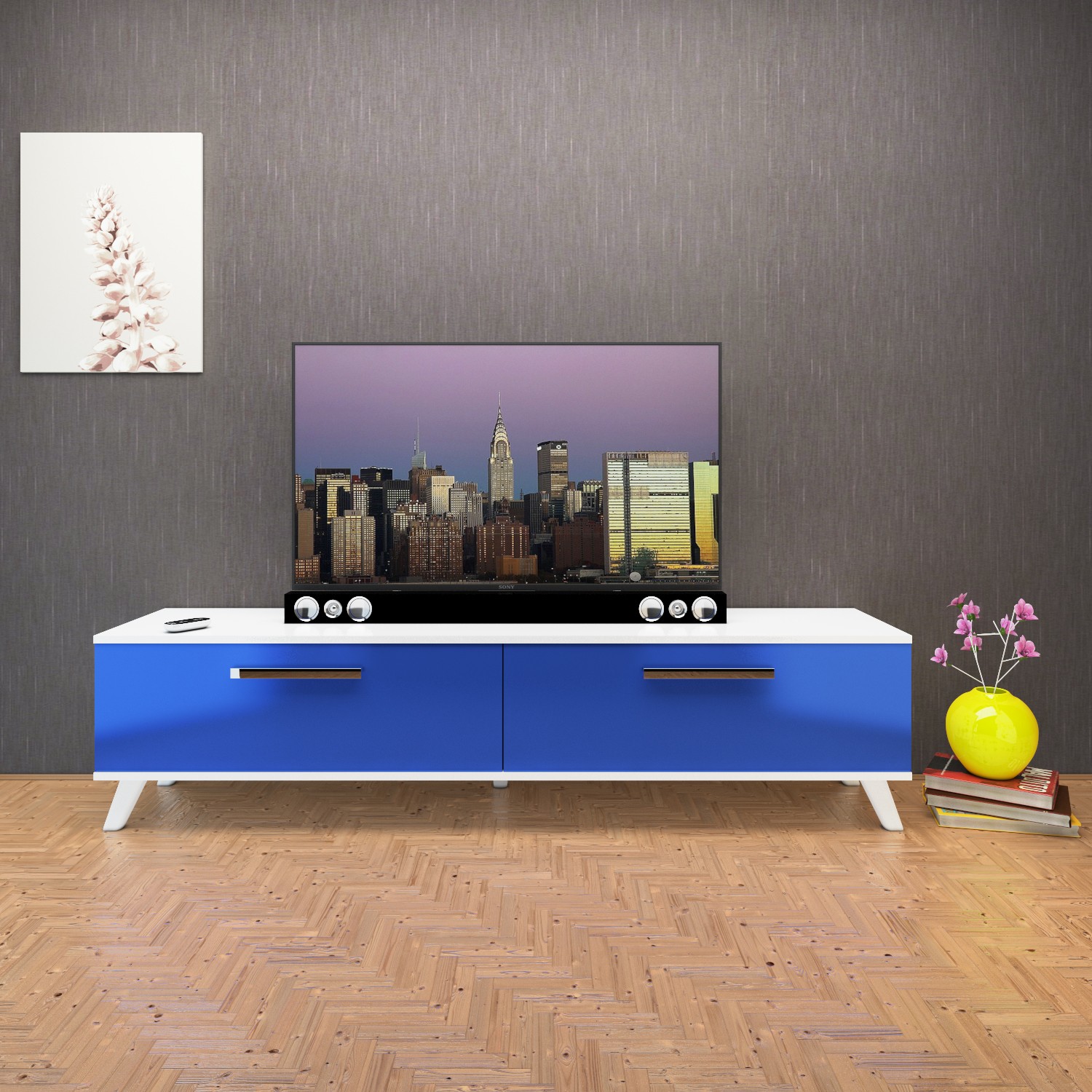 Eyibil Mobilya 180 Cm Tv Sehpası Tv Ünitesi Highgloss Mdf Fiyatı