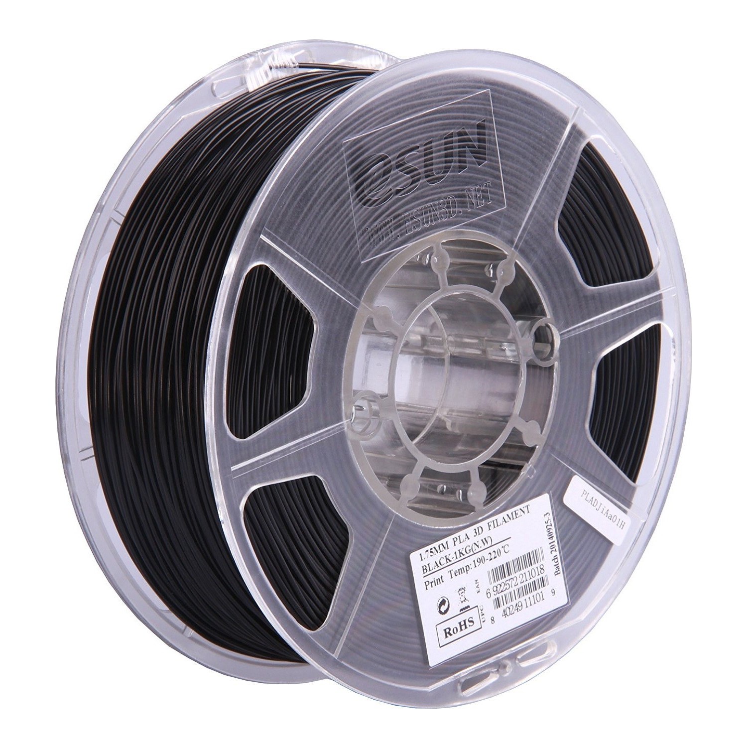 Esun Pla Siyah 1,75Mm 3D Printer Filament Fiyatı